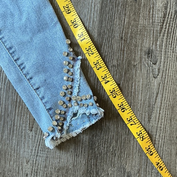 Denim Couture by Smith Denim House Women's Light Blue Stylish Skinny Jeans - Picture 9 of 11